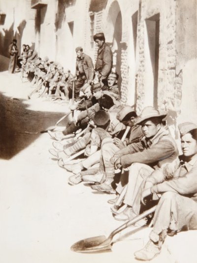 War Prisoners Seized at the Aragon Front by Unbekannt Unbekannt